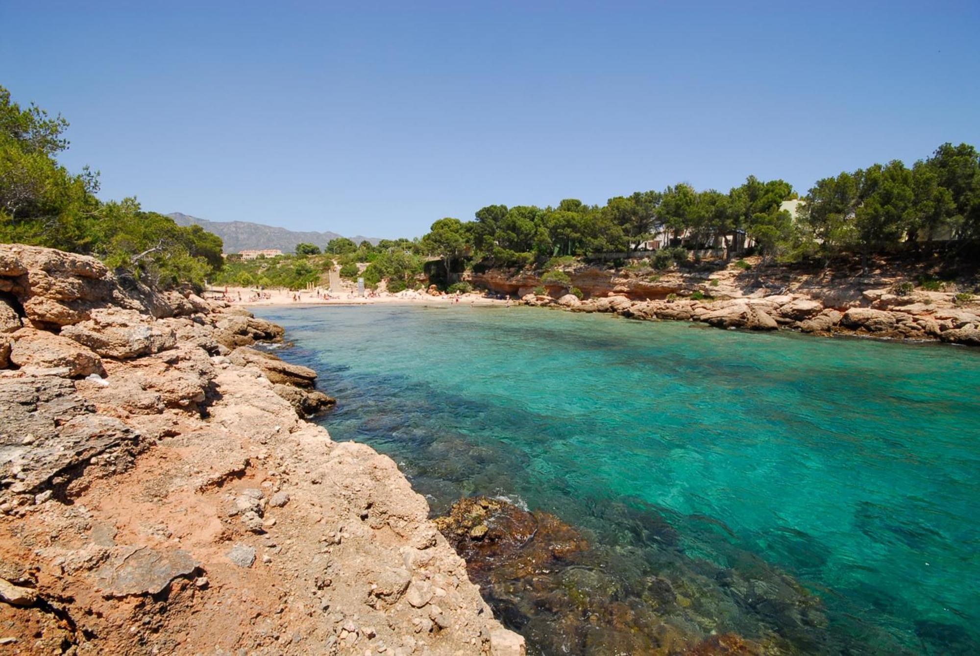 Encantador Apartamento Gaviotas Cerca De La Playa Lägenhet Calafat Exteriör bild