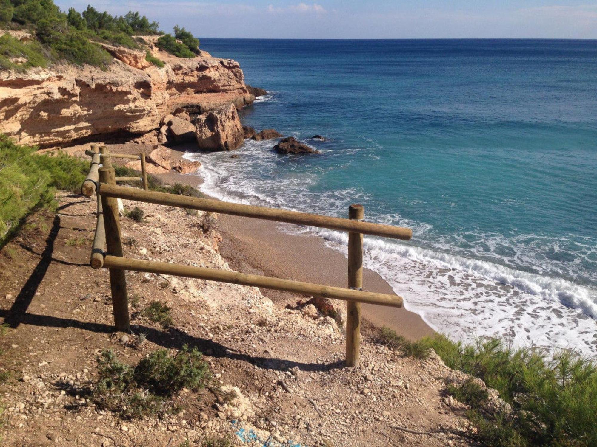 Encantador Apartamento Gaviotas Cerca De La Playa Lägenhet Calafat Exteriör bild